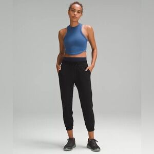 New with tag black Lululemon Soft Jersey Classic-Fit Mid-Rise 7/8 Jogger